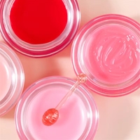 Pelembab Bibir Vegan Vitamin C Label Pribadi, Chapstick, Masker Bibir untuk Menutrisi dan Melembapkan