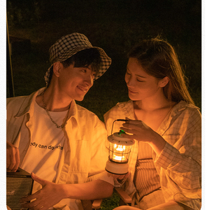 Lanterne de camping LED rechargeable Sunrei <span class=keywords><strong>Starfield</strong></span> 1 230LUM avec manivelle USB et suspension, lanterne ronde mignonne - Product Image 3