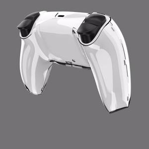 Dual <span class=keywords><strong>Sene</strong></span> Controller Clear PC Cover 0,8mm Funda protectora transparente ultrafina Gamepad Carcasa para PS5 - Product Image 2