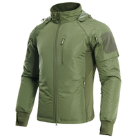 Chaqueta de Hombre para Exteriores, Impermeable, Transpirable, de Forro Polar Sharkskin, Cortavientos, para Senderismo, Camping, Otoño, con Cierre