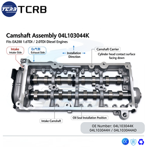 Die Nockenwellenbaugruppe ist für Audi Q5 Q3 A4 S4 A5 S5 A6 S6 A3 S3 VW Golf Touran Beetle ab 04L103044AE 04L103044K 04L103044AD - Product Image 1