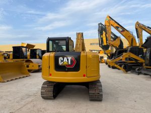 Excavatrice compacte Caterpillar 307E de 7,3 tonnes avec moteur diesel Cat C2.6 certifié CE/EPA, pelle hydraulique - Product Image 2