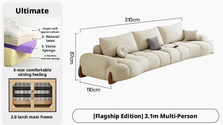 Ivory White+chenille|skin-friendly maternal