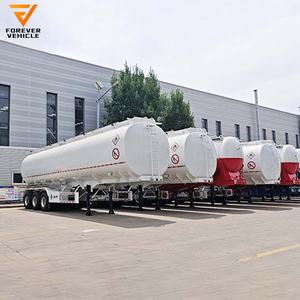 Semirremolque Cisterna de Acero Usado con Tracción Automática, 3 Ejes, 56.1-58 CBM, 21-30T, para Transporte de Gas GLP, 12r22.5, en Venta - Product Image 6