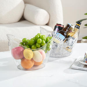 Seau à glace en plastique de haute qualité pour bars, restaurants, bières, vins, champagnes ou autres boissons – Idéal pour les fêtes – Vente en gros - Product Image 4