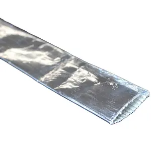 Funda de fibra de vidrio recubierta de papel de aluminio reflectante contra incendios