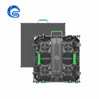 Écrans LED numériques d'extérieur pour location, 500*1000mm P3.91, mur vidéo LED géant, écrans LED géants
