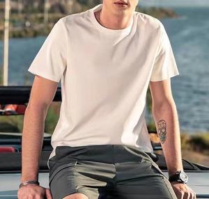 Hot Selling Premium Heavy Cotton T-Shirt with Modern Fashionable Design Custom Logo Print Low MOQ Luxury Custom Brand for Sale - Product Image 5