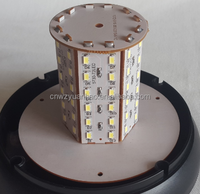 dc12-24v traktor led rotierendes beacon bernstein led rotierendes blinkendes beacon warnlicht led notfalllichter kleines flaches beacon
