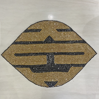 Nouvelle Applique en Strass Faite à la Main pour Veste en Jean Homme