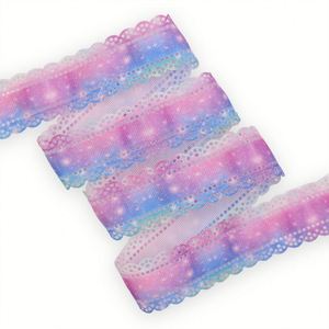 Nouvel Arrivage Ruban Gros-Grain Oeillets Ombré Rêveur 3cm pour Pinces à Cheveux et Nœuds 10 Yards/Rouleau - Product Image 4
