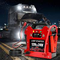 Démarreur de Voiture Universel 12V 24V Certifié CE/RoHS/UKCA, 4000A de Pointe, Batterie LiFePO4 80000mAh, Booster de Démarrage pour Camion Certifié DG Cargo