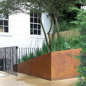 Custom Durable Corten Steel Landscape Edging Outdoor Garden Ornament Backyard Panel <b>Screen</b> - Product Image 2
