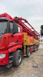 รถปั๊มคอนกรีตมือสอง ปี 2022 ยี่ห้อ Sa-ny รุ่น SYM5540THB 660C-10 ขนาด 66 เมตร ติดตั้งบนรถบรรทุก พร้อมบูมปั๊มคอนกรีต ใช้กับแชสซี Mercedes-Benz - Product Image 2