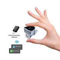 Adaptateur sans fil portable CarPlay/Android Auto, écran adaptatif, mini prise USB, type C/USB, compatible avec toutes les voitures, garantie 1 an