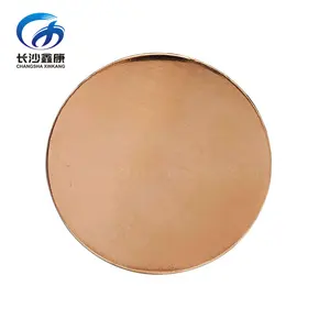 Pure Copper Disc 99.99% 1mm Thick Round Cu Copper Sheet Plate DIY Materials