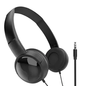 Auriculares de PC para ordenadores nuevos de fábrica, auriculares impermeables de sonido de gran calidad, auriculares coloridos reutilizables duraderos de 3,5mm