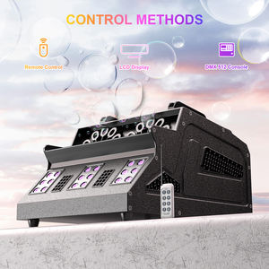 Máquina de burbujas de humo LED RGB de 1500W, fabricante de soplador, rendimiento de Gas, boda para interior, exterior, fiesta de cumpleaños, equipo de efecto de escenario - Product Image 2