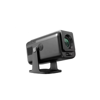 Nouveauté - Projecteur Mini Portable 4K Android 14 à Courte Portée avec Mise au Point Automatique, Correction Keystone, 300 Lumens ANSI, 1920x1080P