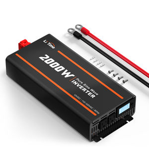 Tariffa libera USA Stock livime 1000 <span class=keywords><strong>Watt</strong></span> 12V 2KW onda sinusoidale pura Inverter per Off Grid RV casa energia solare di accumulo di energia - Product Image 1
