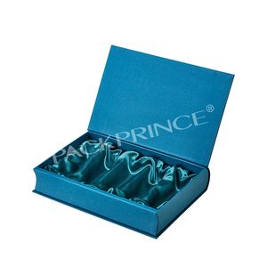 Bote de té de hierbas impreso con logotipo personalizado de lujo en forma de libro, lata de papel, tarro de té con flores, caja de embalaje, cierre magnético - Product Image 3