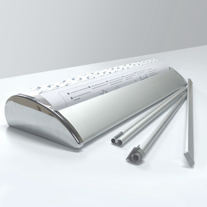 Alta qualità economica in alluminio Roll up Stand Display moderno portatile Banner retrattile con Banner grafici - Product Image 2