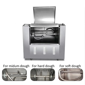 Machine à pétrir la pâte en acier inoxydable <span class=keywords><strong>15</strong></span> 25 50 75 Machine à mélanger la pâte à pizza Mélangeur à pâte à pain - Product Image 5