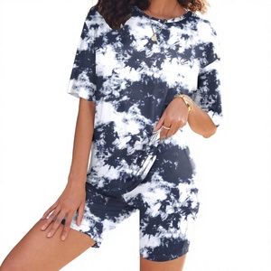 Ensemble d'été décontracté pour femme à col rond et manches courtes, coupe ample, respirant, vêtements de mode d'extérieur – Prix de gros - Product Image 5