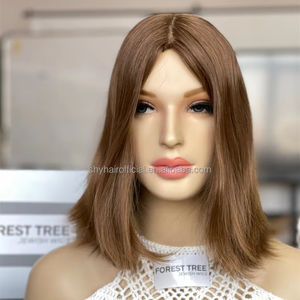 Parrucca Ebraica 2026 Slavic Luxury in Capelli Vergini con Pizzo HD per Donne, Colore Marrone, Personalizzabile - Product Image 3