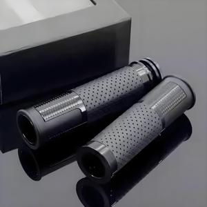 Motosiklet gidonu kauçuk modifikasyon aksesuarları off-road spor araba alüminyum alaşım gaz dönüş kolu toptan - Product Image 6