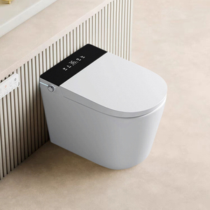 Inodoro Inteligente HONAJO de Una Pieza con Sensor de Descarga Automática, Control Remoto, Asiento con Calefacción, Desodorización Automática, Montaje en el Suelo, Moderno - Product Image 5