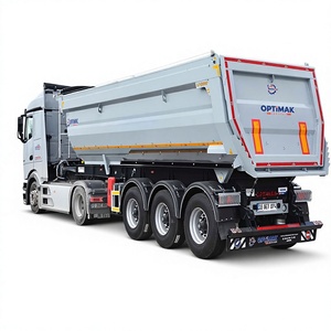 Semi-remorque benne basculante OPTIMAK pour l'exploitation minière et la construction, carrosserie en acier robuste, capacité de charge élevée, 7*2.30 M - Product Image 1