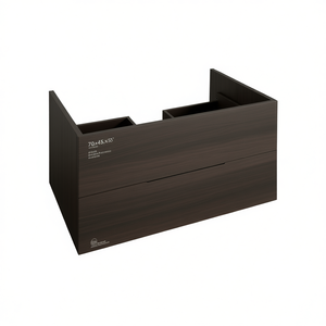 Mueble de Baño Unika con 2 Cajones, 70x45.5x50 cm, Color Olmo Oscuro - Product Image 2