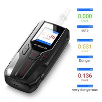 ROKTOOLS – testeur d'alcoolémie respiratoire, testeur de bathalyseur de sang, compteur d'alcoolémie haute sensibilité avec deux modes de Test