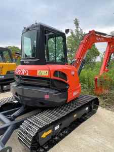 รถขุดขนาดเล็กมือสอง Kubota 55 U55 U55-4 ของแท้จากญี่ปุ่น น้ำหนัก 5.5 ตัน พร้อมบุ้งกี๋และหัวเจาะ สำหรับงานดิน - Product Image 2