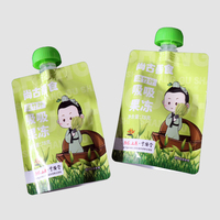 250ml 500ml Emballage Petit Sachet Doypack Buse Sac Stand up Liquide Soins De La Peau Bec Poche Sac Machine De Remplissage