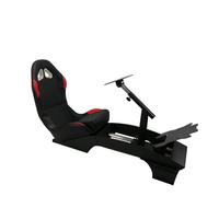 Cockpit de Simulateur de Course F1 à Mouvement Intégral avec Siège pour une Expérience de Conduite Réaliste.