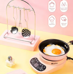 Mini-<span class=keywords><strong>cuisine</strong></span> <span class=keywords><strong>en</strong></span> métal pour enfants, jouet de <span class=keywords><strong>simulation</strong></span> de <span class=keywords><strong>cuisine</strong></span> réaliste, ensemble de <span class=keywords><strong>cuisine</strong></span> tendance <span class=keywords><strong>en</strong></span> <span class=keywords><strong>ligne</strong></span>, cadeau d'anniversaire parfait pour les adolescents - Product Image 4