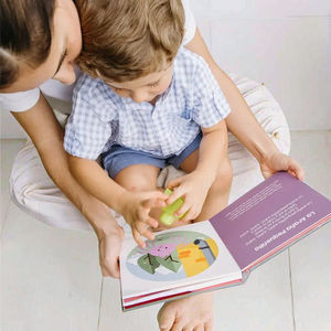 Popular Nursery Rhyme Bedtime Audio Book para bebés Nullaby con tapa dura Art Paper Beautiful Music Sound Book Design - Product Image 4