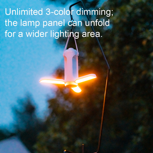 Lampe de camping LED rechargeable pour l'extérieur avec <span class=keywords><strong>batterie</strong></span> <span class=keywords><strong>externe</strong></span>, lumière stroboscopique SOS et lanterne pour le camping, la randonnée et les situations d'urgence - Product Image 4