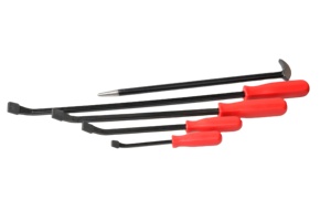 Qixin Factory Custom Wholesale 5PCS Professional Heavy Duty CRV Black Oxide <span class=keywords><strong>Gorrila</strong></span> Pry Crow Bar Set - Product Image 4