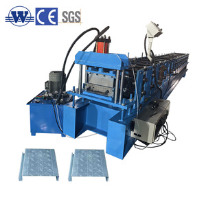 Floor <b>Tile</b> Deck Roll Forming Machine Floor Decking Metal <b>Sheet</b> Rolling Machine Floor Deck Metal Roll Forming Machine - Product Image 1