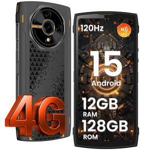 LAGENIO Panther2 4G LTE/GSM 6.7" HD+120Hz 12GB+128GB Octa-Core Processor Water Resistant Rugged Smartphone for Outdoor Workers