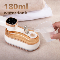 Fer à vapeur portable électrique 1300W avec semelle en céramique, réservoir d'eau de 180 ml, contrôlé par application, idéal pour les voyages