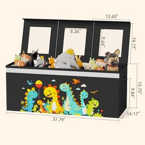 おもちゃ収納ボックス子供おもちゃオーガナイザー収納箱折りたたみ式おもちゃ箱収納箱カスタムデザイン - Product Image 1