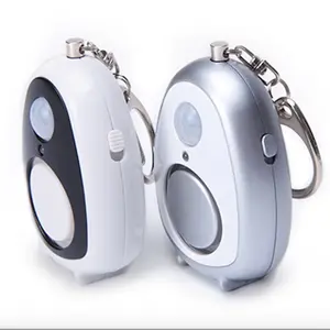 Portable Home Security Alarm System Anti Rape Self Defense Keychain Personal Attack Alarm With PIR