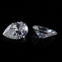 Pierre précieuse CZ de grande taille 7x10 8x10 8x12 9x11 10x12 10x14 12x16 mm avec moissanite de haute qualité en forme de poire