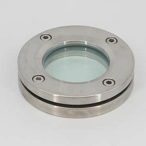 Mirilla de Observación de Alta Temperatura Soldada Plana de Acero Inoxidable 304 de Grado Sanitario JB593-64 con Brida de Abrazadera - Product Image 4