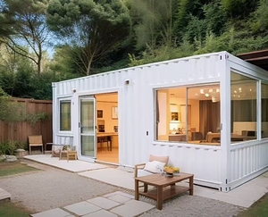 Maßgeschneidertes Luxus-Flat-Pack-Containerhaus Ab Werk Großhandel Mobiles Vorgefertigtes Haus Gewerbliche Möbel Versandcontainer-Haus - Product Image 2