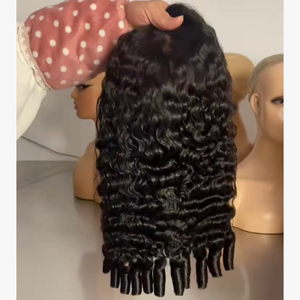 Parrucca Riccia Birmana Colorata 13x6 con Pizzo HD, Densità 250, Parrucca Frontale in Pizzo HD con <span class=keywords><strong>Capelli</strong></span> Umani Ricci Birmani, Fornitori all'Ingrosso - Product Image 2